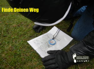 Orientierung & Navigation Survival Kompass